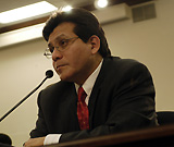 The new U.S. Attorney General, Alberto Gonzales. Photo by Chris Maddaloni/Roll Call Photos